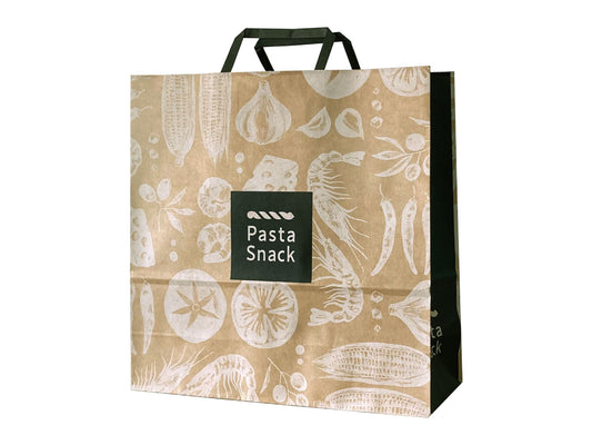 パスタスナック紙手提げ袋