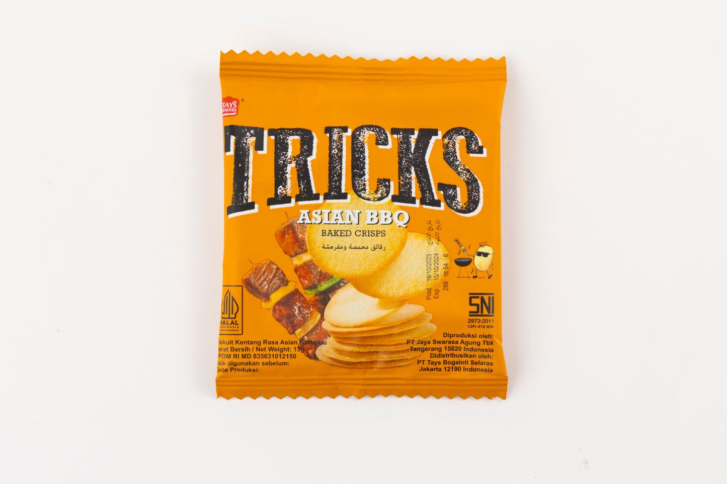 【TRICKS】トリックス ベイクドチップス アジアンBBQ