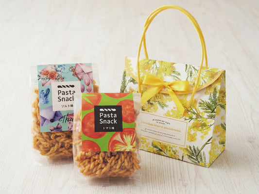 パスタスナック サンクス プチギフト（イエロー）