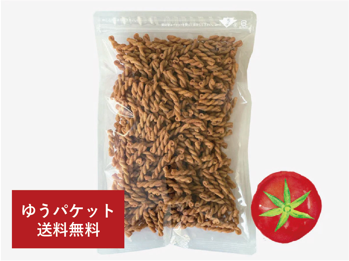 【ゆうパケット送料無料】お徳用パスタスナック（ソルト／トマト）