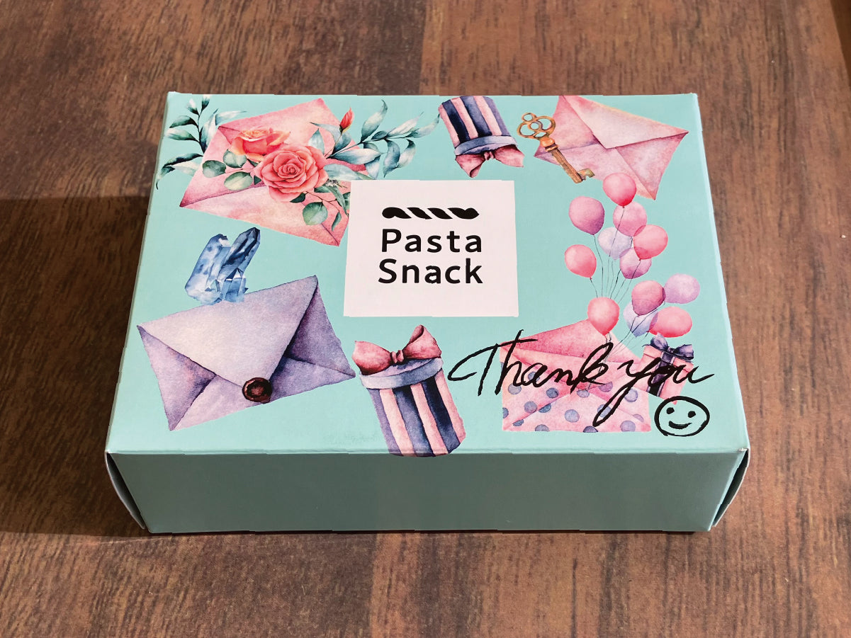 パスタスナック Thank you ボックス – 三州総本舗オンラインショップ