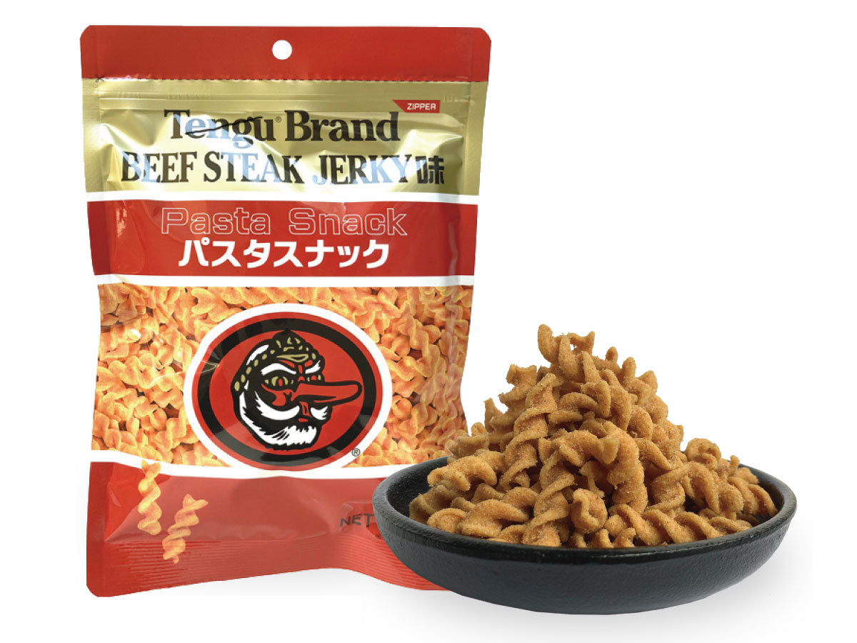 ビーフステーキジャーキー味パスタスナック – 三州総本舗オンライン