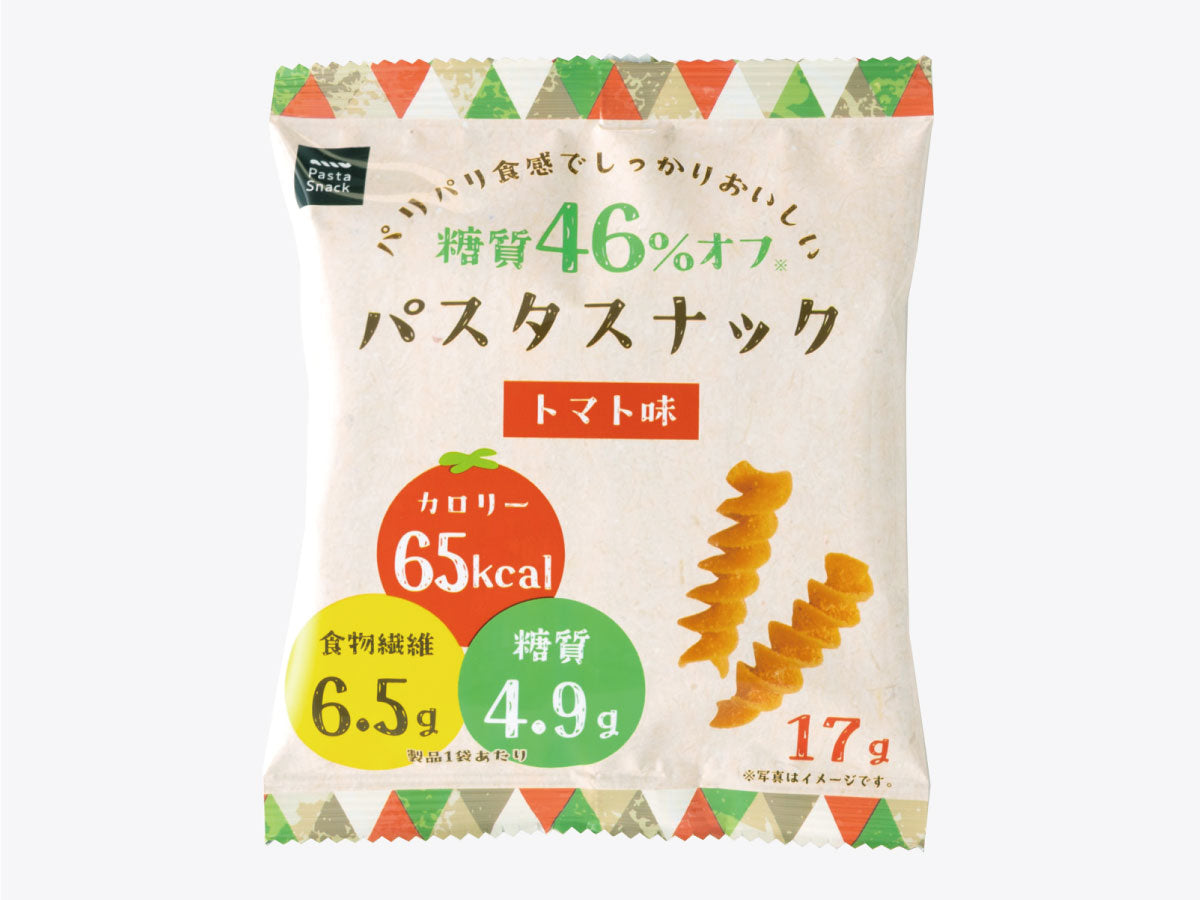 ♪*パスタ*♪ 糖質46%オフ パスタスナック（トマト） – 三州総本舗オンライン